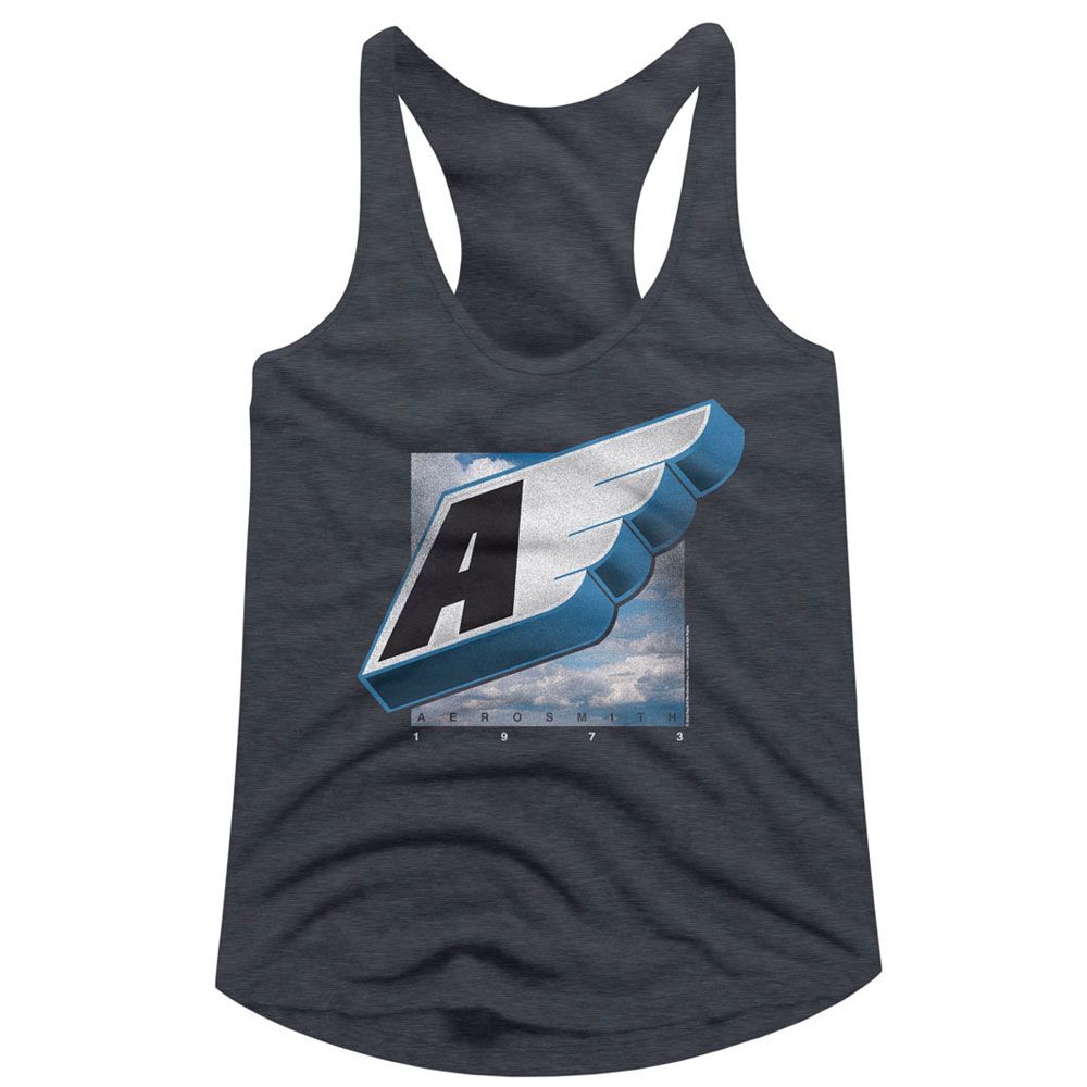 AEROSMITH - 1973 WING LADIES SHIRT