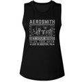 AEROSMITH - WINGS TOUR 74 LADIES SHIRT