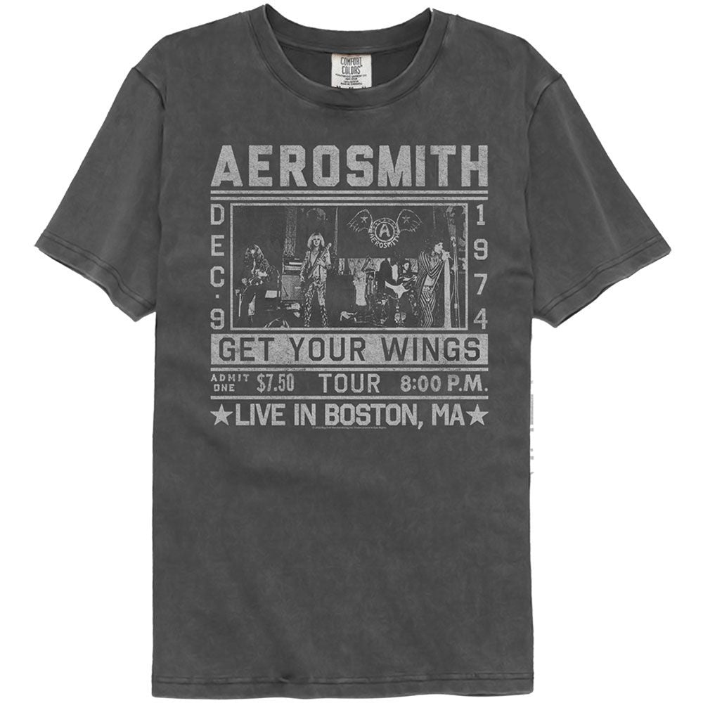 AEROSMITH - WINGS TOUR 74 SHIRT