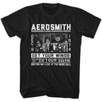 AEROSMITH - WINGS TOUR 64 SHIRT