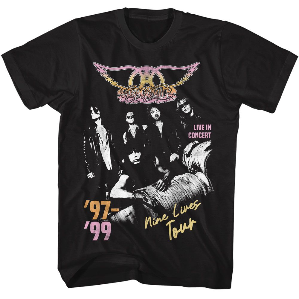 AEROSMITH - NINE LIVES TOUR SHIRT