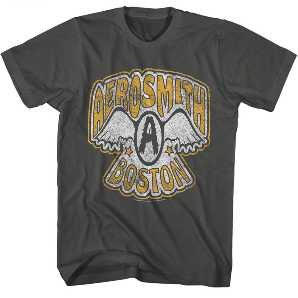 AEROSMITH - VINTAGE LOGO BOSTON SHIRT