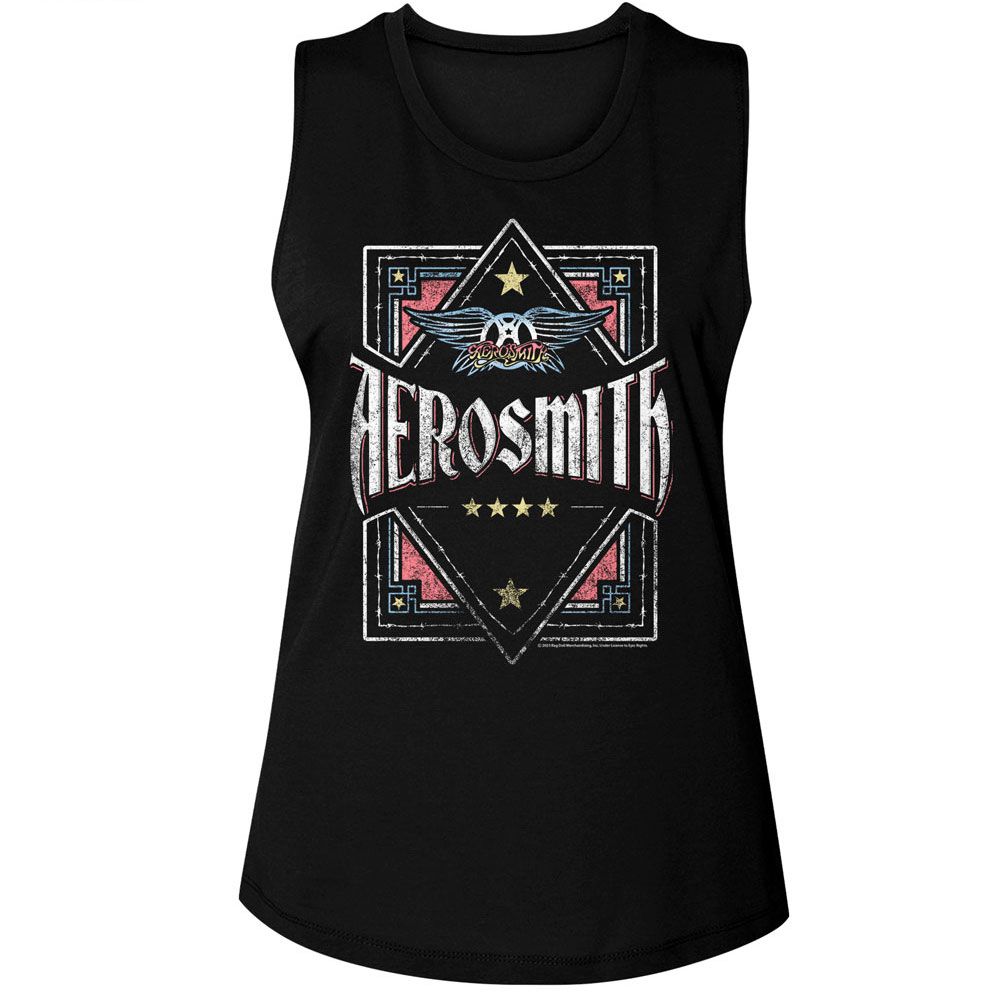 AEROSMITH - BOX LADIES SHIRT