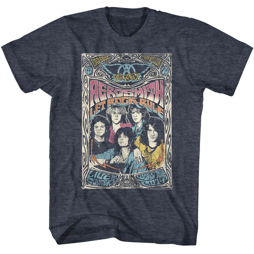 AEROSMITH - LET ROCK RULE SHIRT