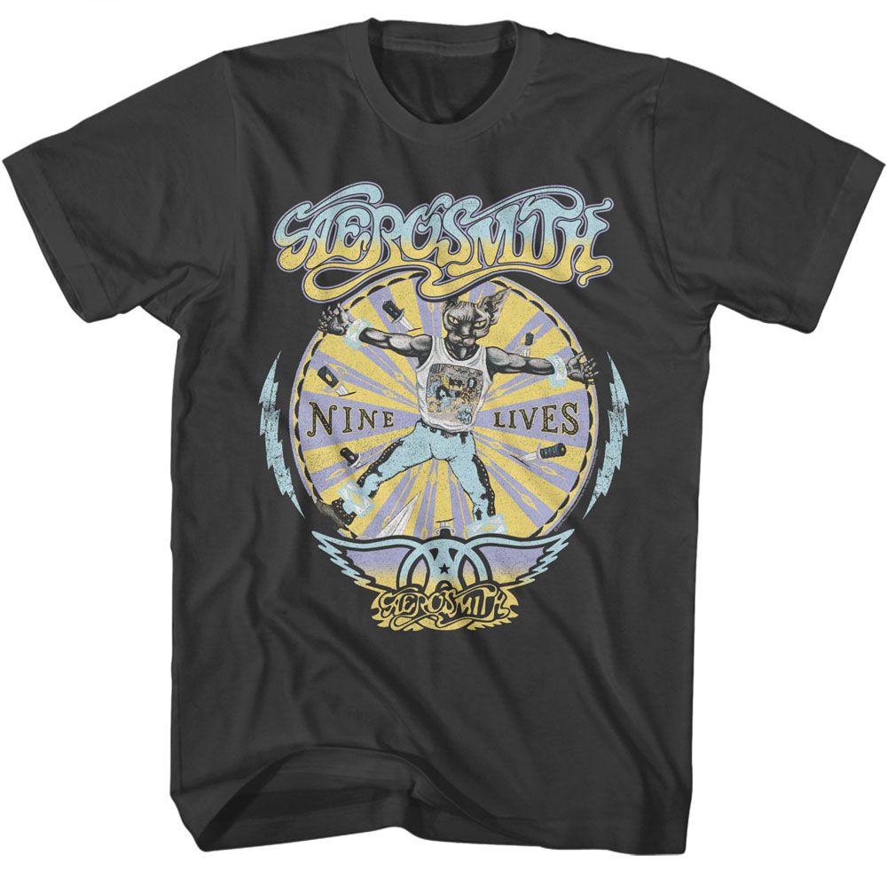 AEROSMITH - NINE LIVES RECOLOR SHIRT