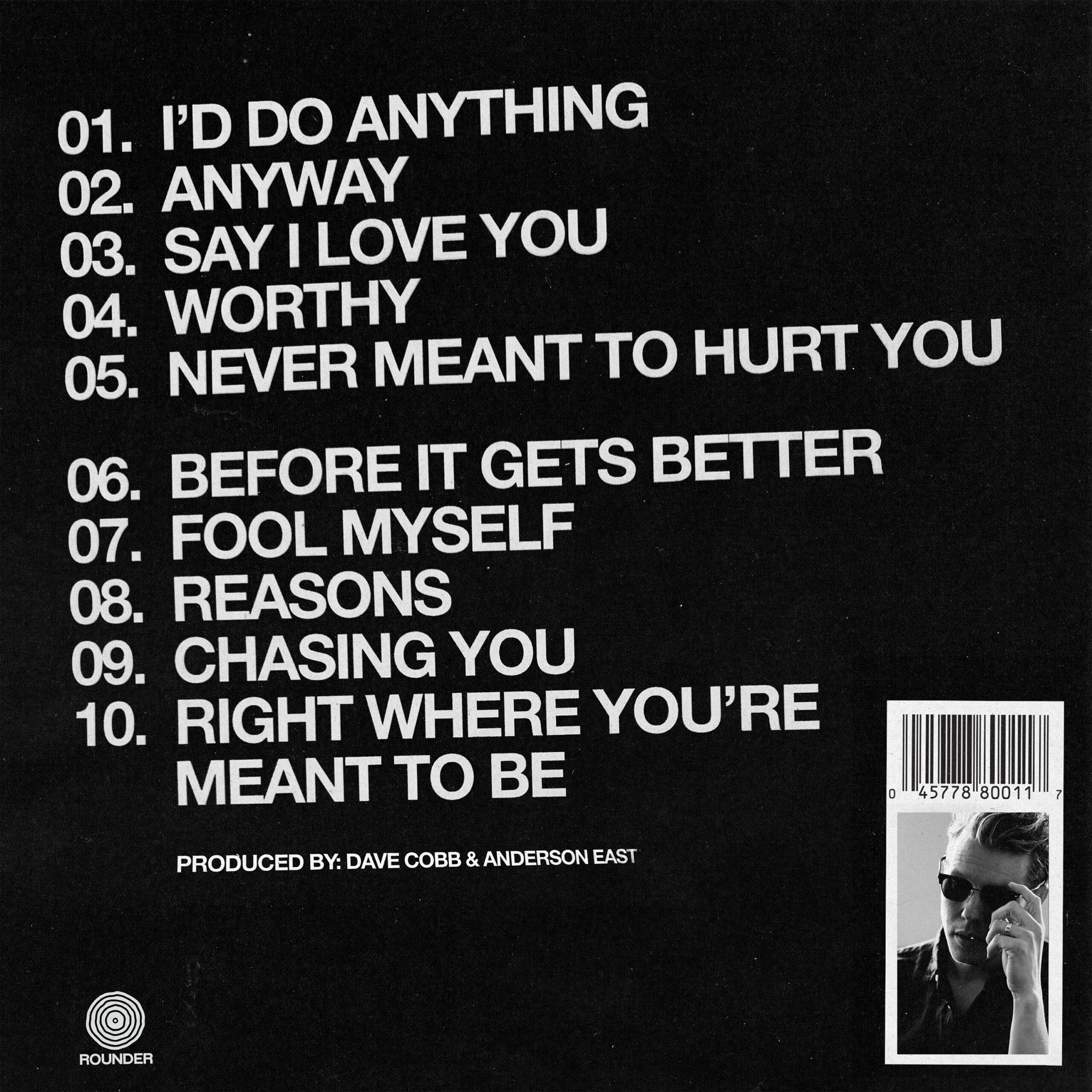 ANDERSON EAST 'WORTHY' LP (Port Vinyl)