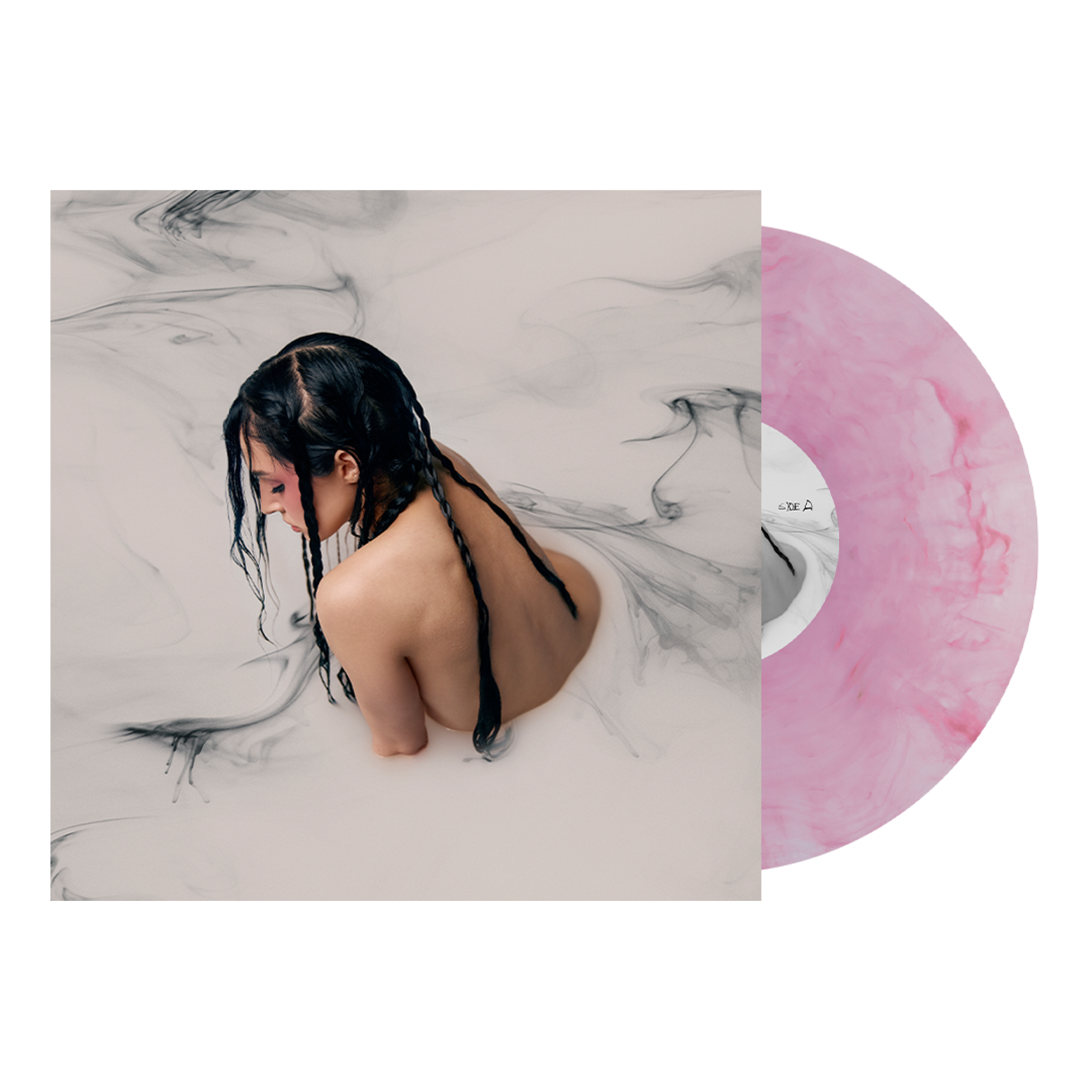 POPPY ‘NEGATIVE SPACES’ LP - LTD. EDITION - CLEAR/PINK/MARBLE