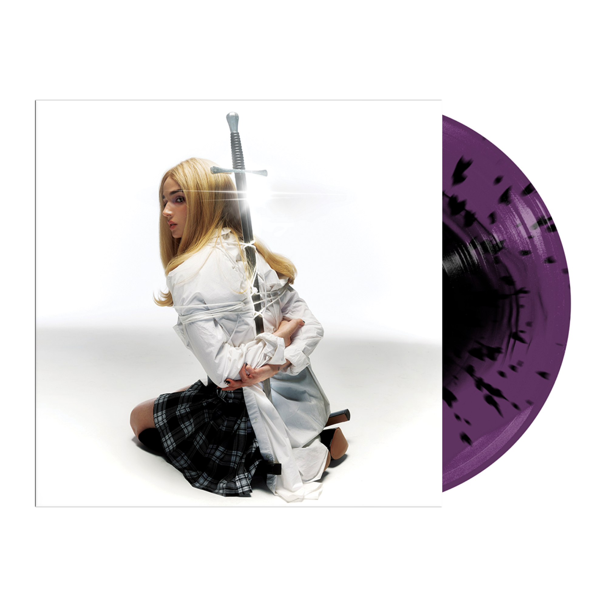 POPPY ‘ZIG’ LP - EXCLUSIVE - LTD. 500 - BLACK/TRANSPARENT PURPLE/BLACK/SPLATTER