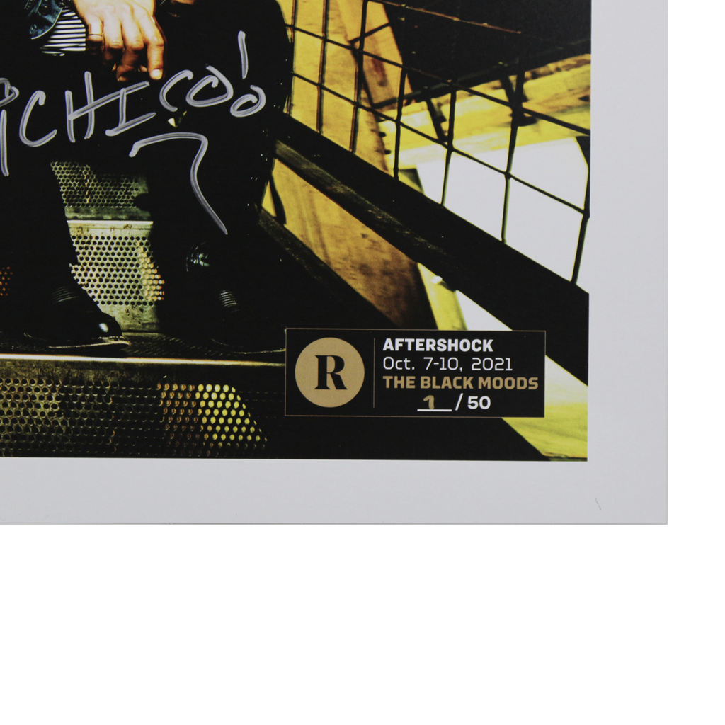 THE BLACK MOODS X REVOLVER x AFTERSHOCK- SIGNED FESTIVAL POSTER
