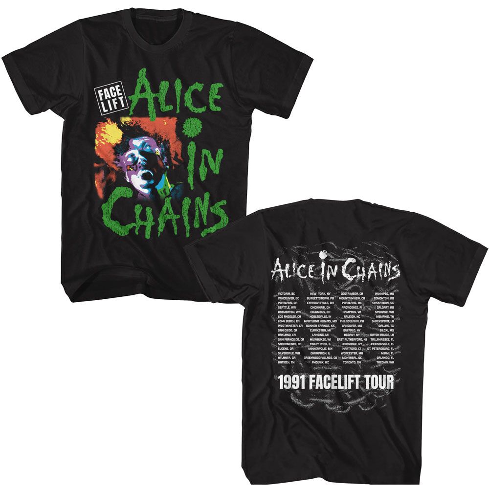 ALICE IN CHAINS - FACELIFT TOUR 91 SHIRT