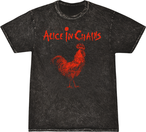 ALICE IN CHAINS “ROOSTER” MINERAL WASH T-SHIRT