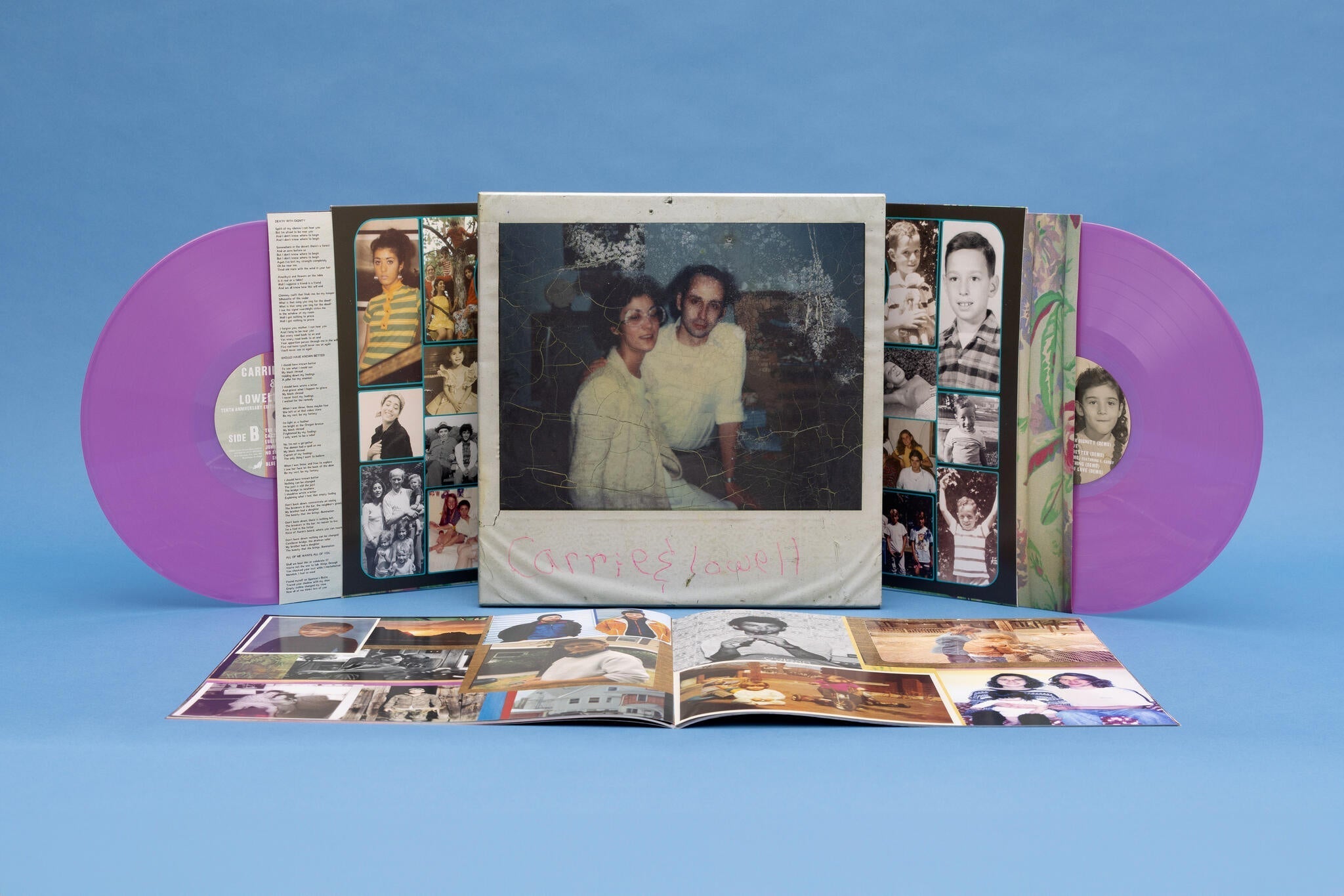SUFJAN STEVENS 'CARRIE & LOWELL' 10TH ANNIVERSARY EDITION 2LP - VIOLET
