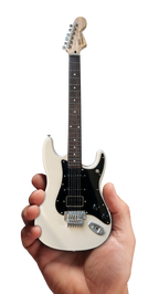 ALEX LIFESON HENTOR SPORTSCASTER MINIATURE GUITAR MODEL OFFICIALLY LICENSED