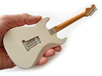 ALEX LIFESON HENTOR SPORTSCASTER MINIATURE GUITAR MODEL OFFICIALLY LICENSED