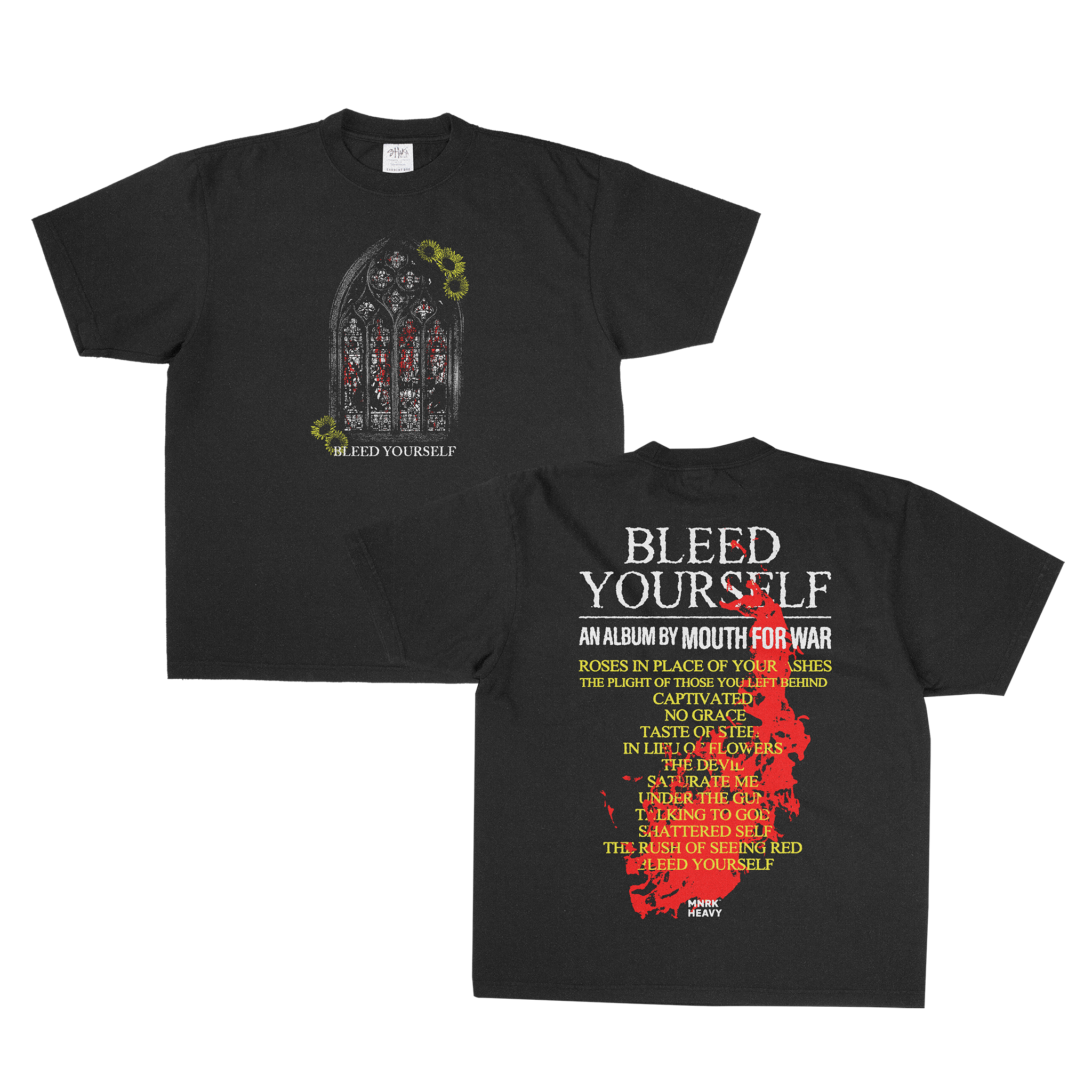 MOUTH FOR WAR "BLEED YOURSELF" T-SHIRT