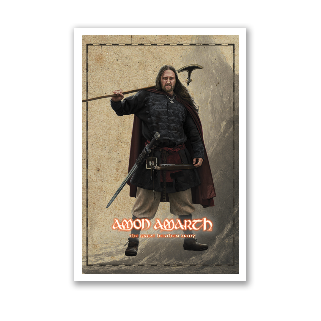 AMON AMARTH: THE GREAT HEATHEN ARMY GRAPHIC NOVEL - DELUXE EDITION