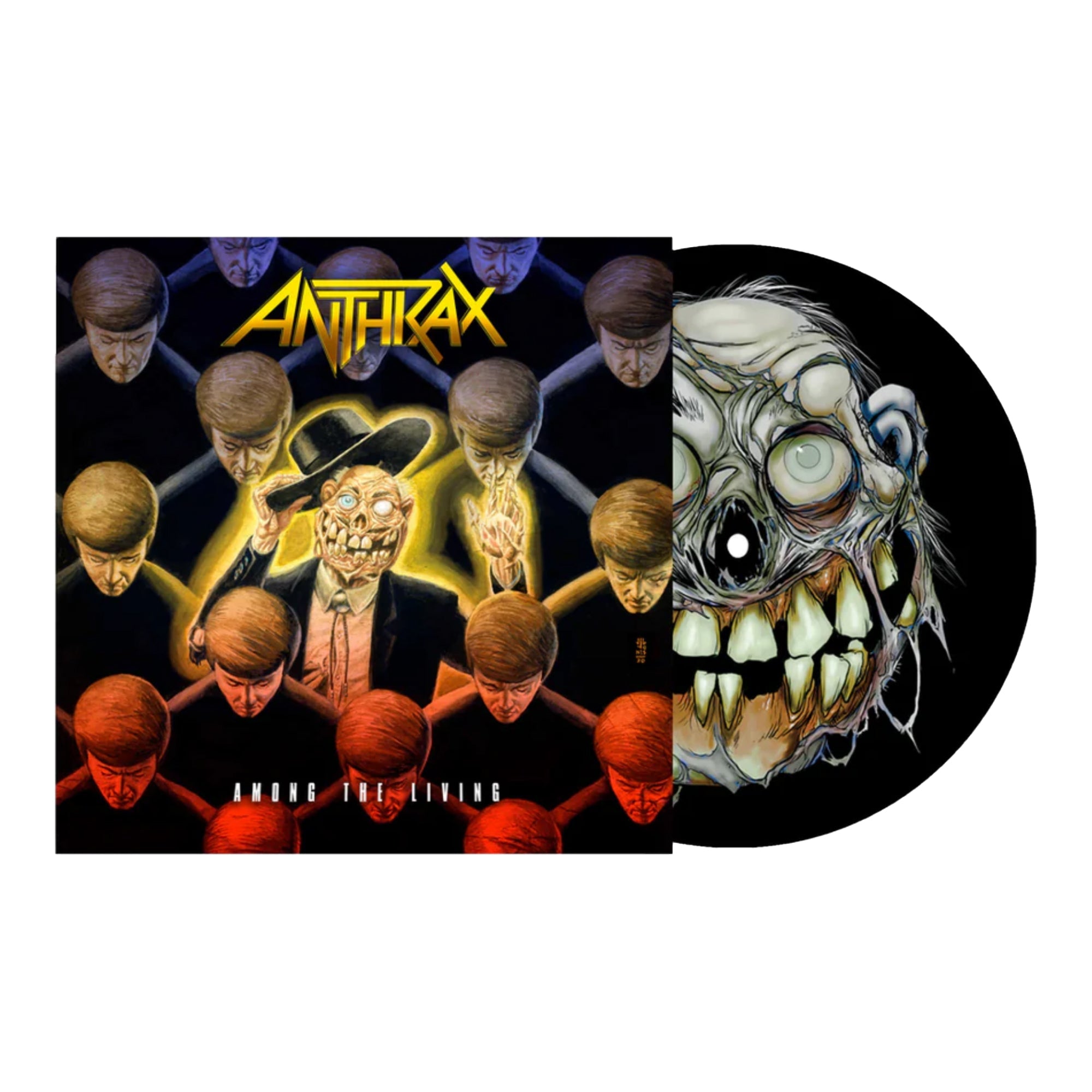 ANTHRAX 'AMONG THE LIVING' LP - PICTURE DISC
