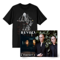 A PERFECT CIRCLE X REVOLVER BUNDLE ' ALTERNATIVE COVER WINTER 2024 ISSUE IN NUMBERED SLIPCASE & EXCLUSIVE T-SHIRT