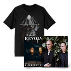 A PERFECT CIRCLE X REVOLVER BUNDLE ' ALTERNATIVE COVER WINTER 2024 ISSUE IN NUMBERED SLIPCASE & EXCLUSIVE T-SHIRT