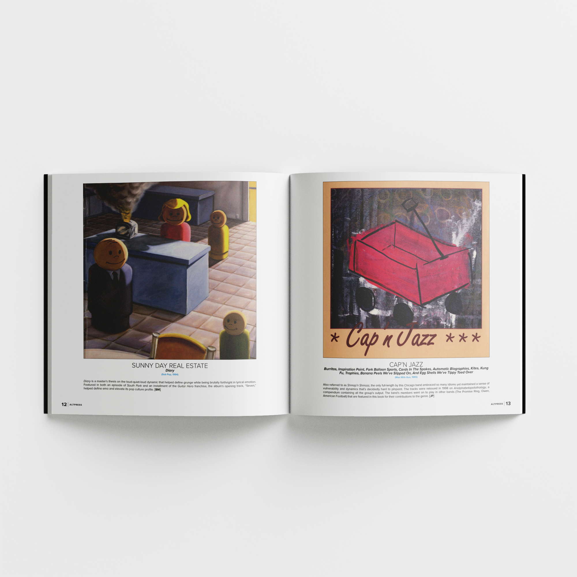 ALT PRESS BIG BOOK OF EMO: ALBUM COVERS FROM THE '90S-2010S