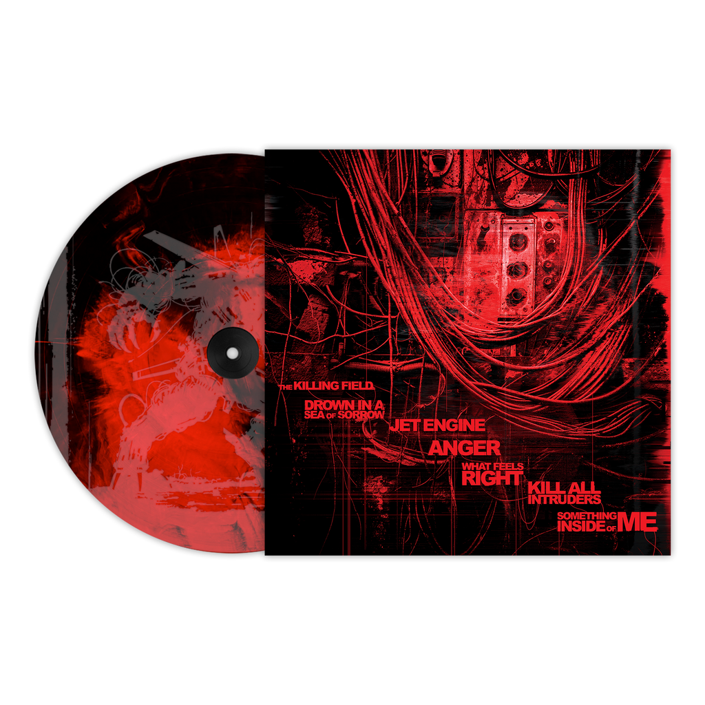 A PLACE TO KILL ‘A PLACE TO KILL’ EP - EXCLUSIVE - LTD. 500 - RED/BLACK/STARBURST/B-SIDE ETCHING