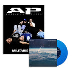 ALTERNATIVE PRESS WINTER 2023 ISSUE FEATURING MILITARIE GUN + 'MILITARE GUN' 7" - EXCLUSIVE - LTD. 500 - BLUE TRANSPARENT