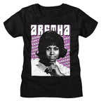 ARETHA - REPEATED NAME LADIES SHIRT