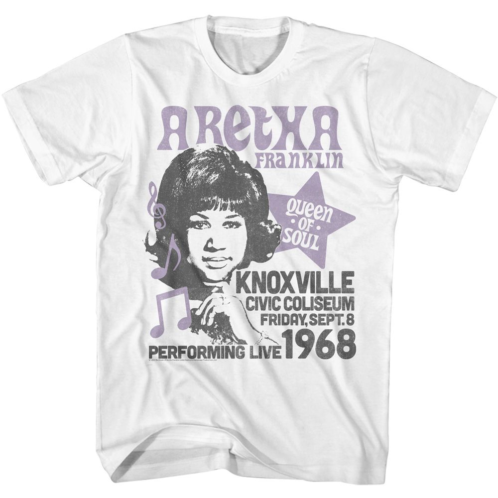 ARETHA - KNOXVILLE 1968 SHIRT