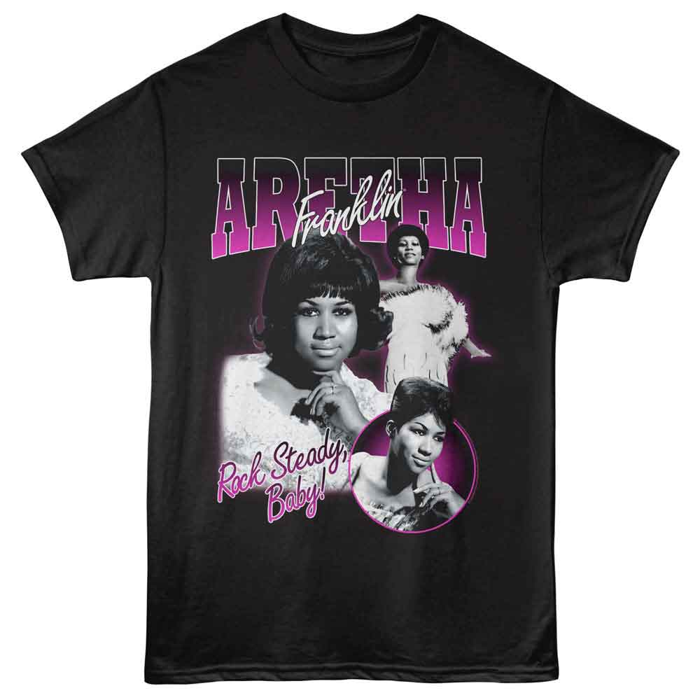 ARETHA - ROCK STEADY BABY COLLAGE SHIRT