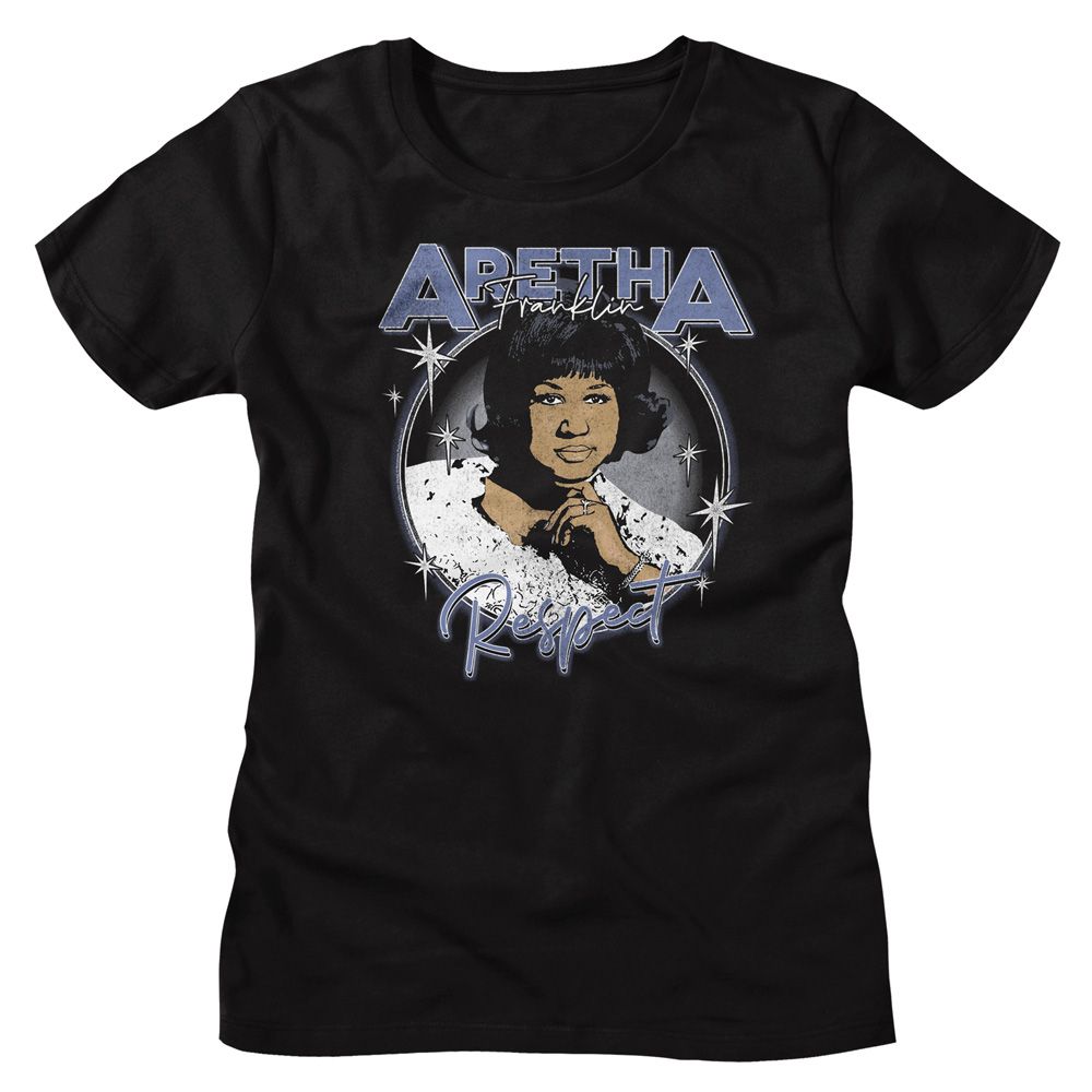 ARETHA - RESPECT CIRCLE LADIES SHIRT