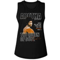 ARETHA - FRANKLIN QUEEN OF SOUL LADIES SHIRT