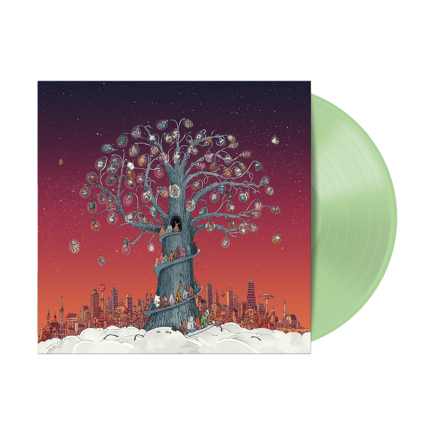DANCE GAVIN DANCE 'ARTIFICIAL SELECTION' LP - EXCLUSIVE - LTD. 500 - DOUBLEMINT