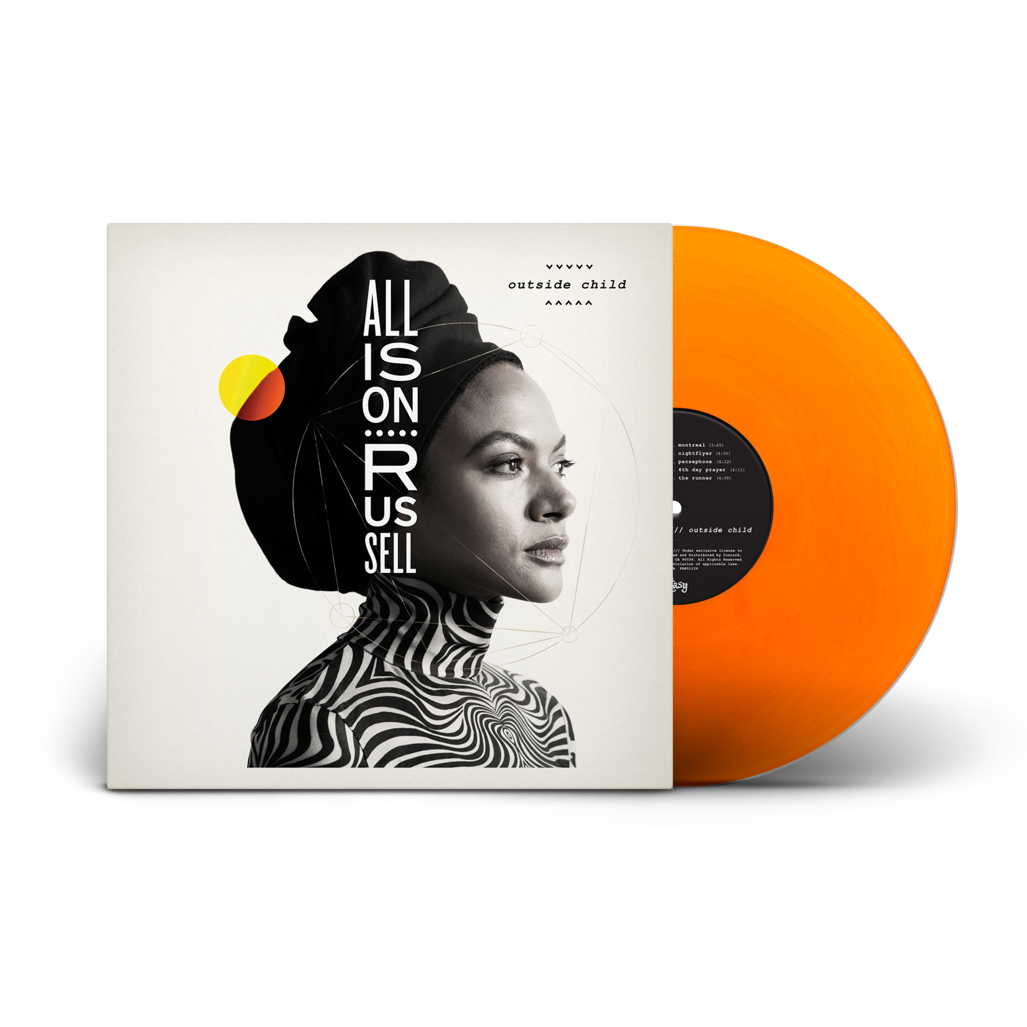 ALLISON RUSSELL 'OUTSIDE CHILD' LP (Orange Vinyl)