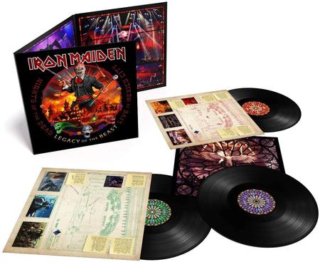 IRON MAIDEN - 'NIGHTS OF THE DEAD, LEGACY OF THE BEAST' 3LP