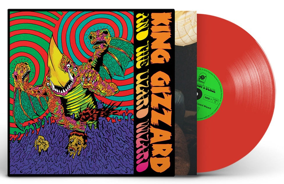 KING GIZZARD & THE LIZARD WIZARD 'WILLOUGHBY'S BEACH' LP - RED