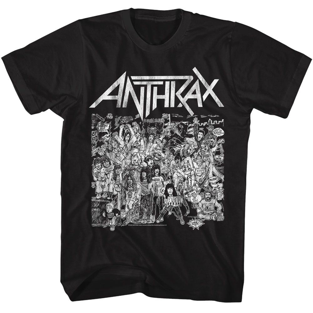 ANTHRAX - NO FRILLS SHIRT