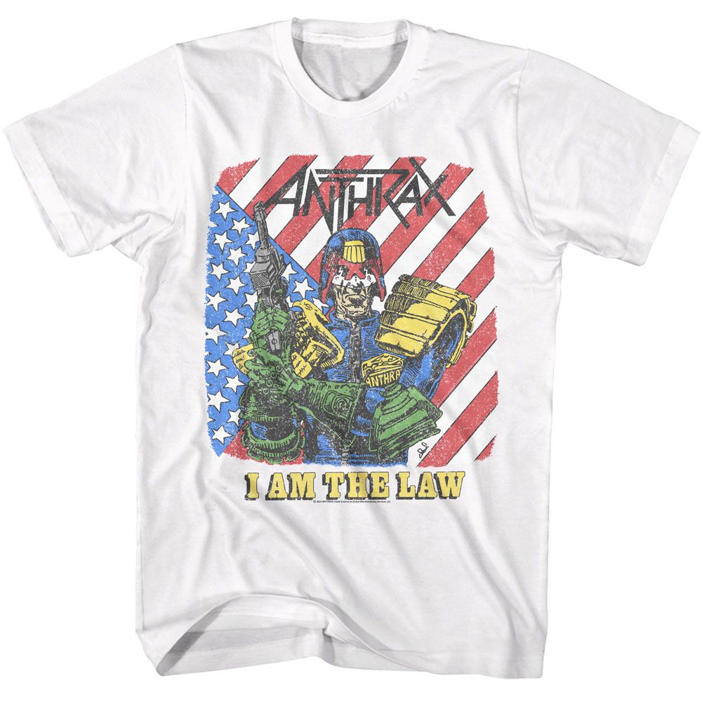 ANTHRAX - I AM THE LAW SHIRT