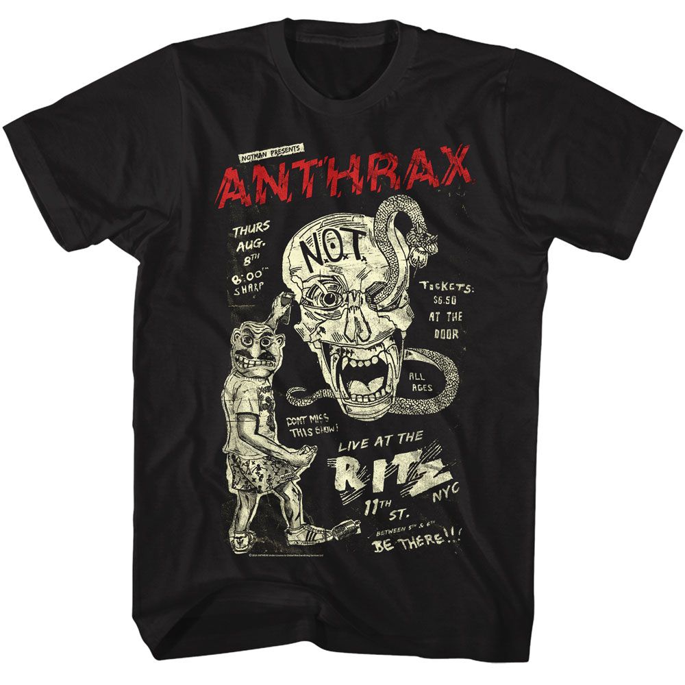 ANTHRAX - LIVE AT RITZ SHIRT