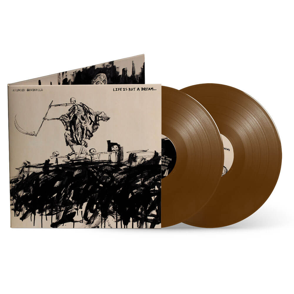 AVENGED SEVENFOLD x REVOLVER BUNDLE – 2023 SUMMER ISSUE W/ 'LIFE IS BUT A DREAM' LP - EXCLUSIVE - LTD. 1000 - BROWN