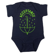 ACCEPTANCE NAVY ONESIE