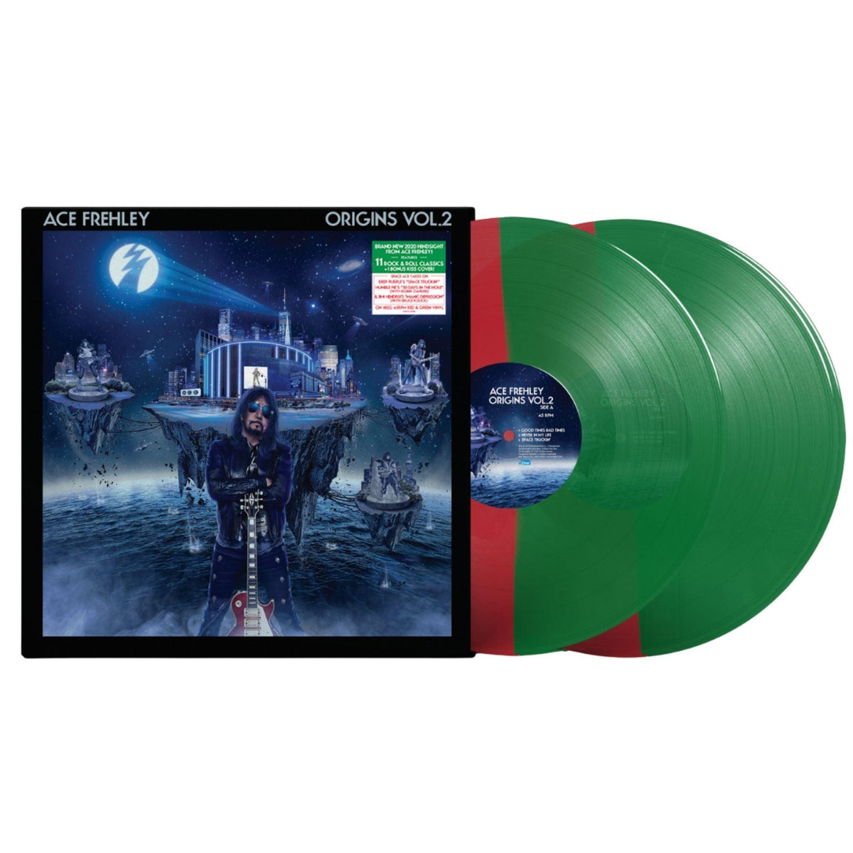 ACE FREHLEY 'ORIGINS VOL.2' 2LP (Red Green Vinyl)