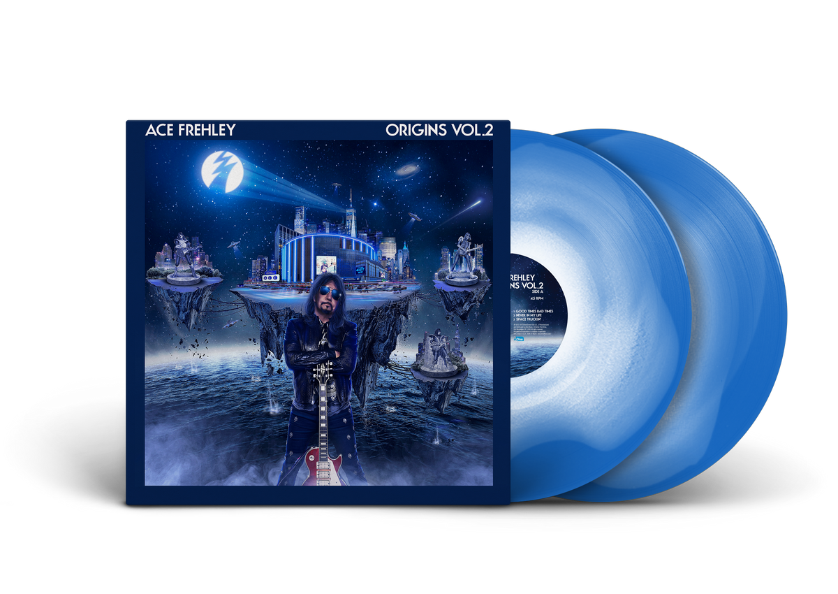 ACE FREHLEY 'ORIGINS VOL. 2' 2LP - BLUE/WHITE