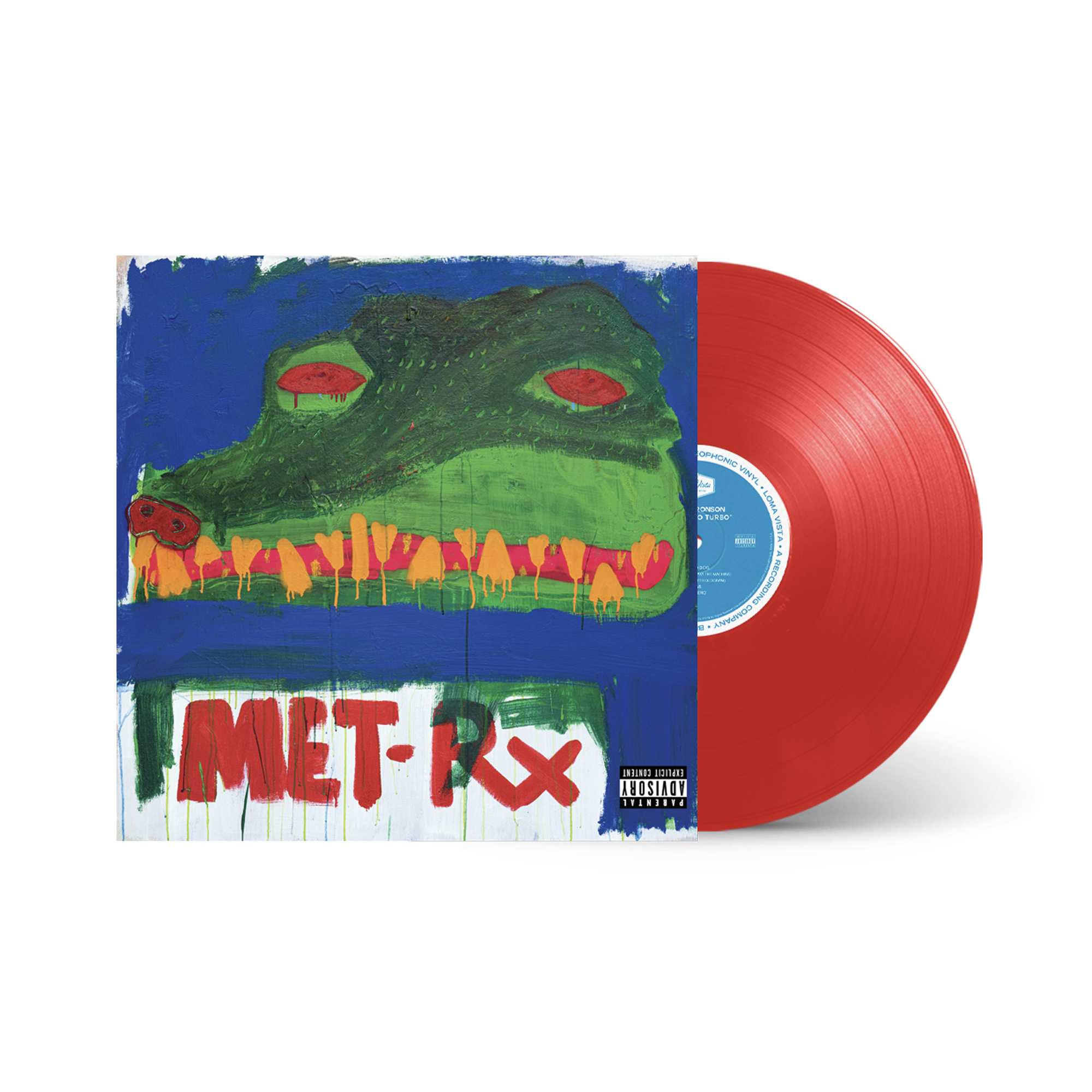 ACTION BRONSON ‘COCODRILLO TURBO’ LP - EXCLUSIVE - LTD. 500 - APPLE RED