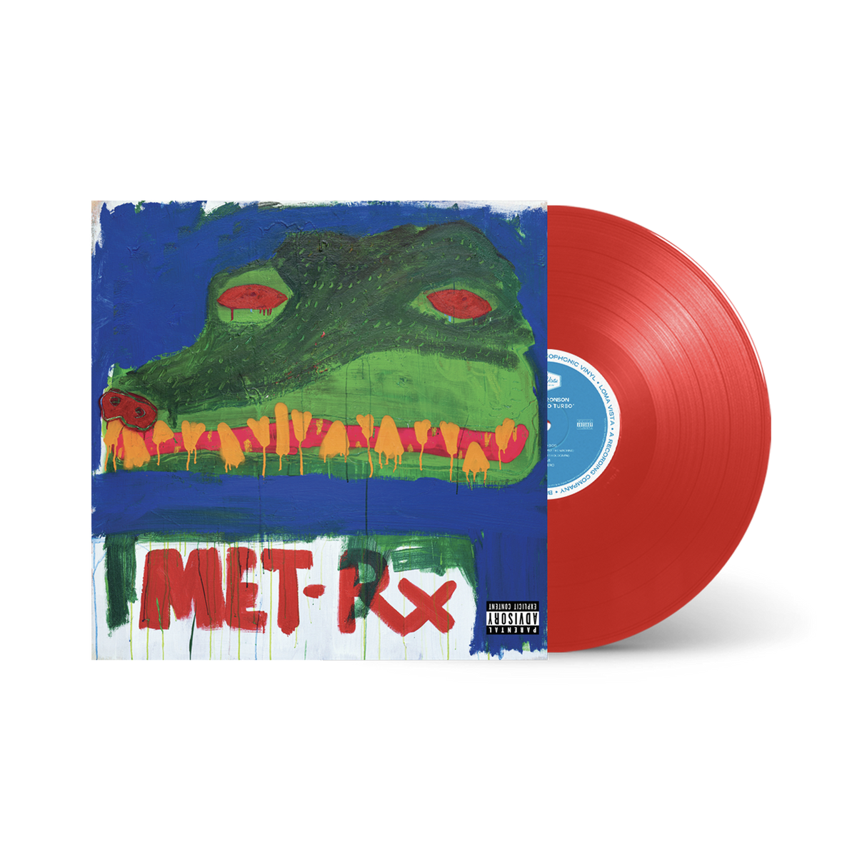 ACTION BRONSON ‘COCODRILLO TURBO’ LP - EXCLUSIVE - LTD. 500 - APPLE RED