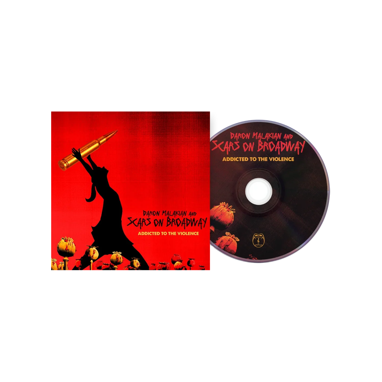 DARON MALAKIAN AND SCARS ON BROADWAY ‘ADDICTED TO THE VIOLENCE’ CD