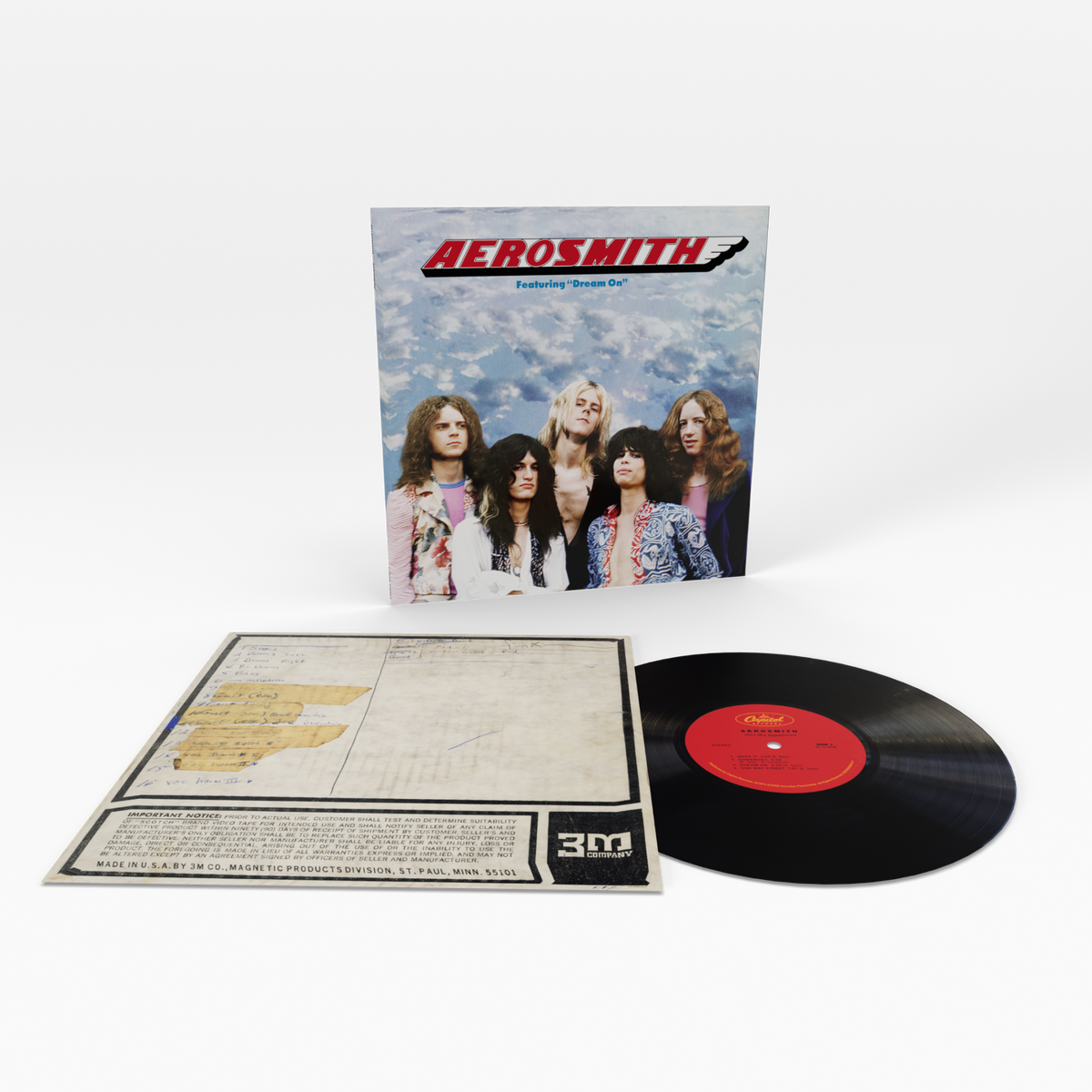 AEROSMITH 'AEROSMITH' LP - LEGENDARY