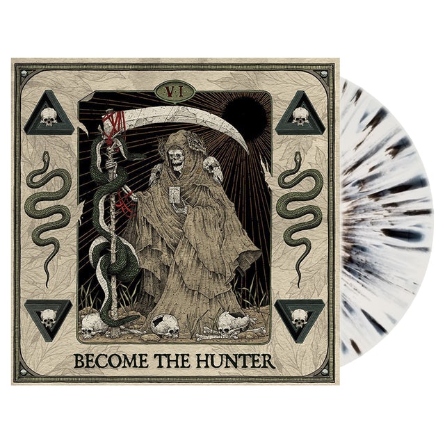 SUICIDE SILENCE 'BECOME THE HUNTER' LP - BONE/BLACK/SPLATTER
