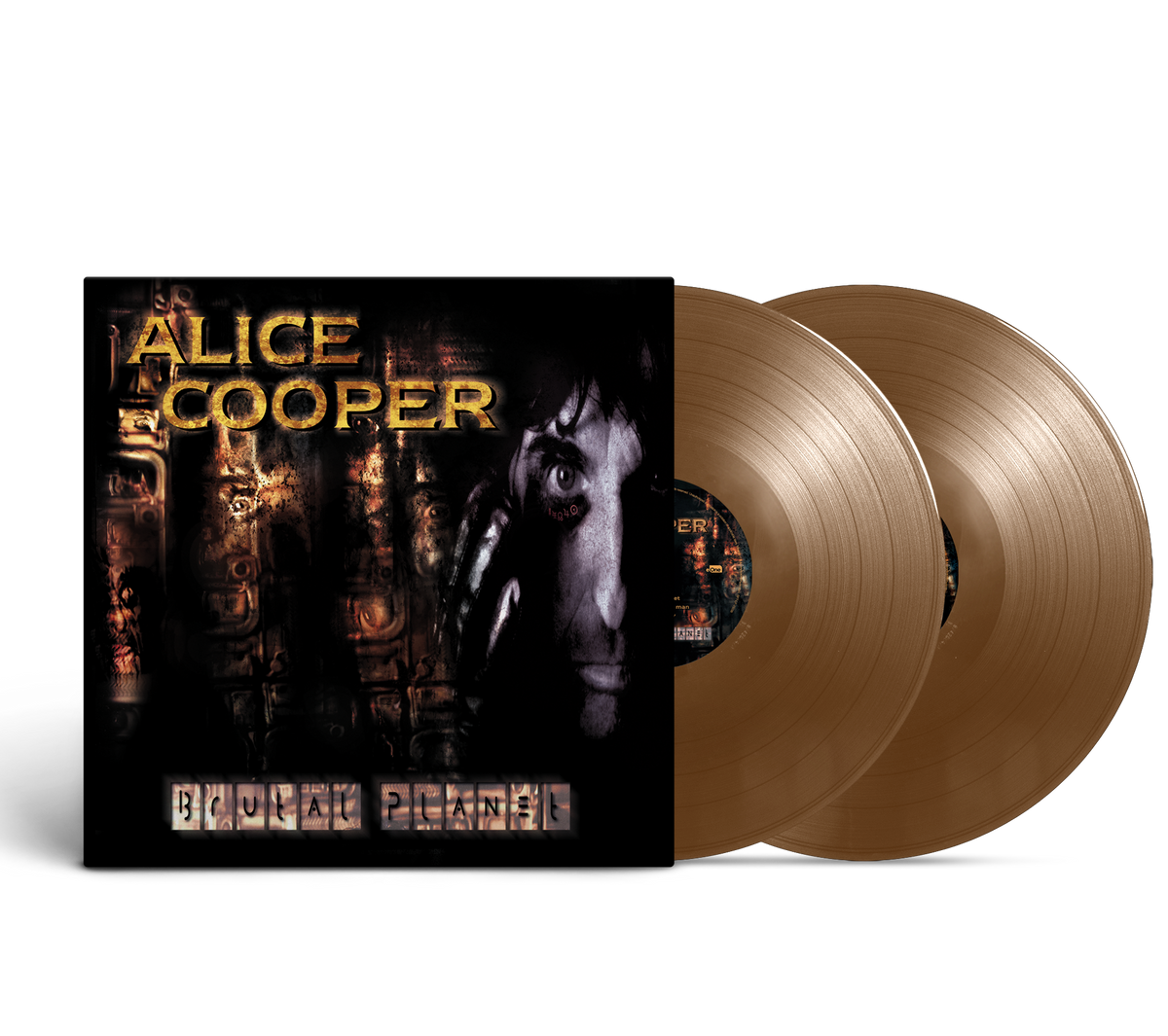 ALICE COOPER 'BRUTAL PLANET' 2LP (Brown Vinyl)