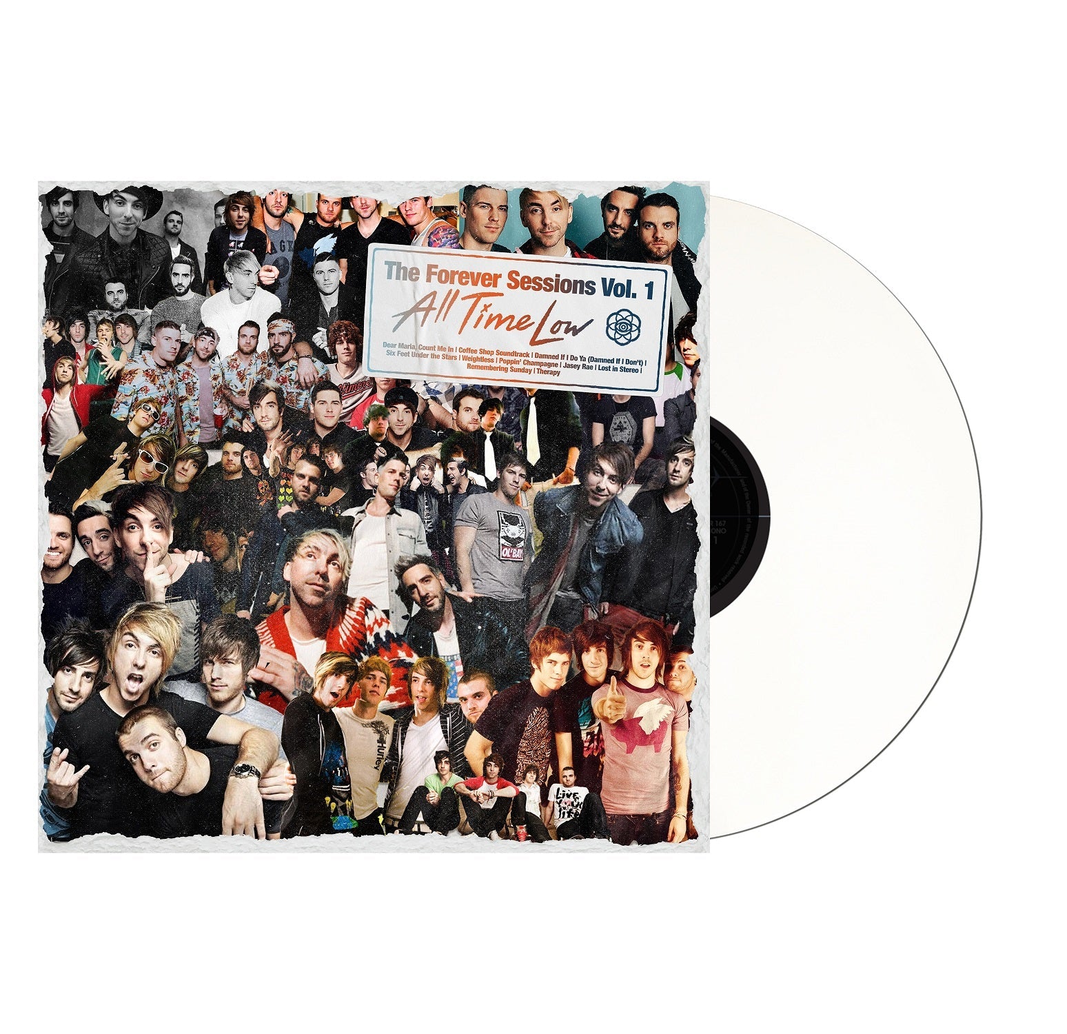 ALL TIME LOW 'THE FOREVER SESSIONS VOL. 1' LP - WHITE
