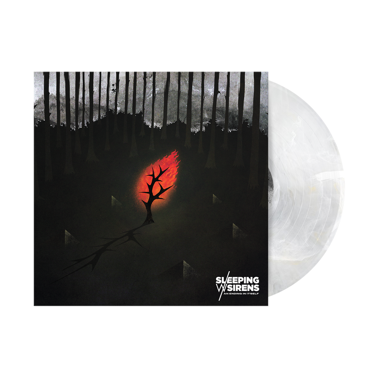 SLEEPING WITH SIRENS 'AN ENDING IN ITSELF' LP - EXCLUSIVE - LTD. 300 - GOLDEN PEARL